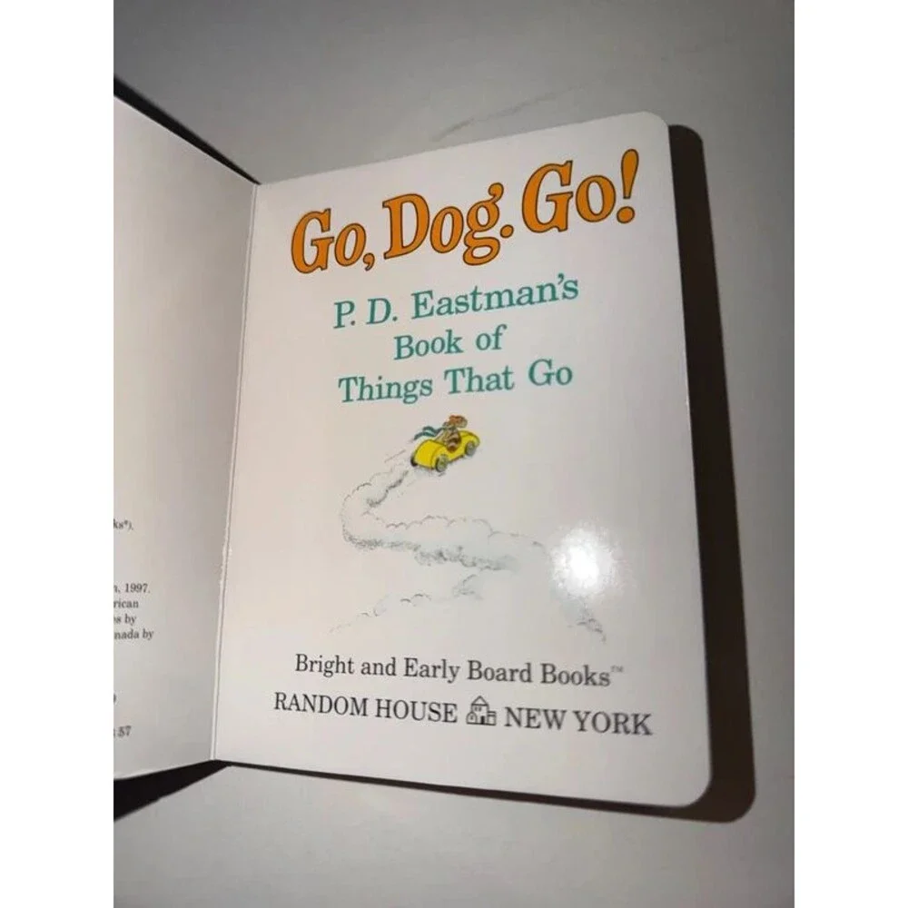 Dr. Seuss, go dog go book